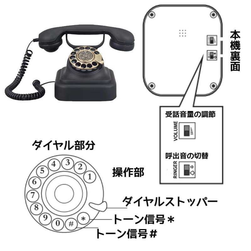 レトロ電話機