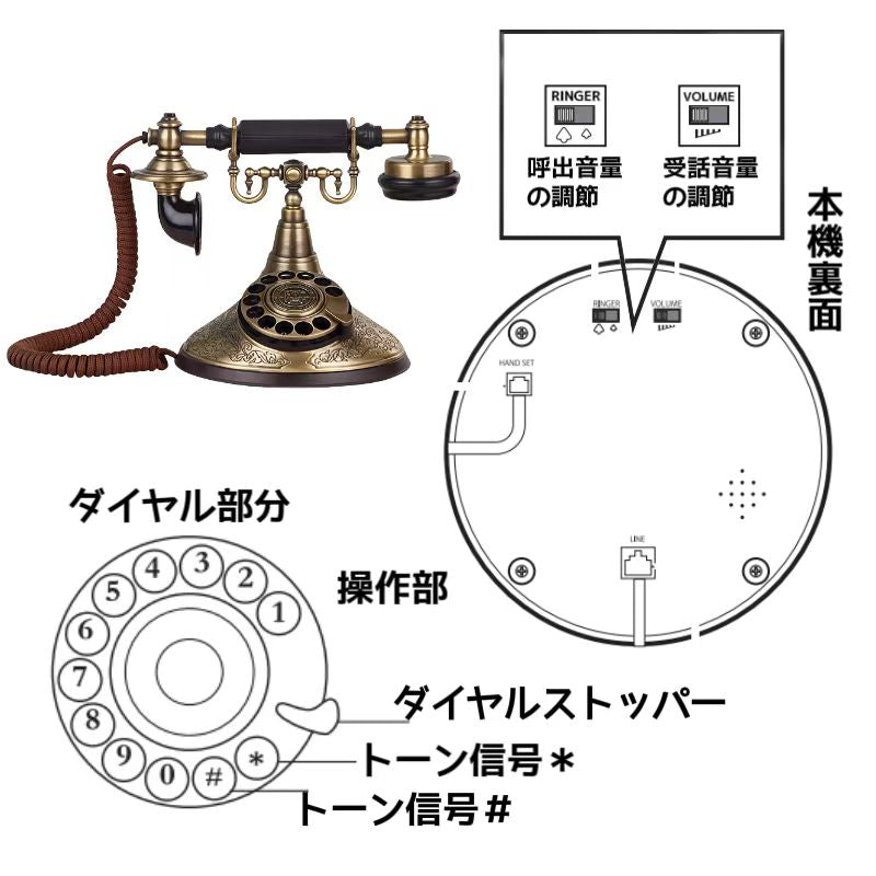 レトロ電話機